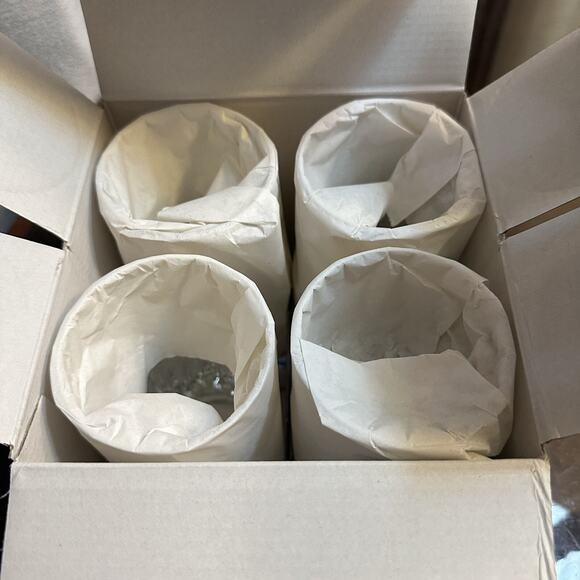 Reed & Barton Crystal SOHO Beverage / Highball Glasses - Set of Four New In Box - Picture 4 of 11